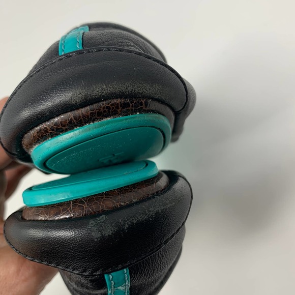 Tieks by Gavrieli Matte Black Ballerina The Ballet Flats Shoes Leather Size US 7 - Picture 6 of 8